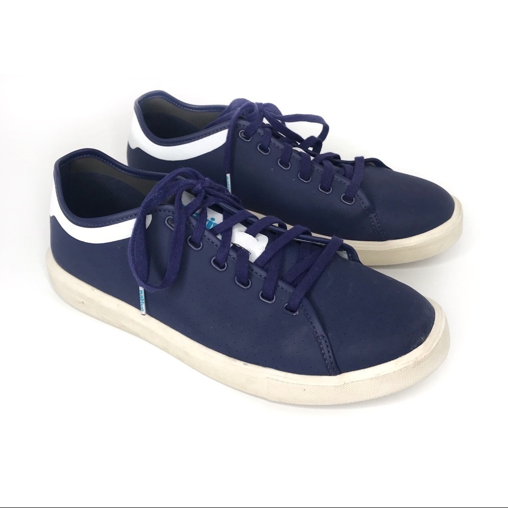 Native Mens Monte Carlo XL CT Sneaker Shoe Regatta Blue Lace‎ Up Lightweight